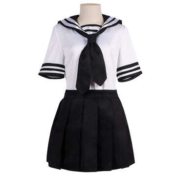 Anime Tokyo Revengers Kawaragi Senju JK Uniforme marinero Cosplay Disfraz Halloween Fiesta Conjunto Carnaval Per.